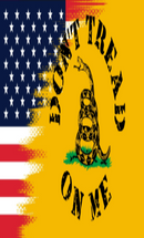 American Gadsden Vintage 3'x5' Flag ROUGH TEX® 68D Nylon