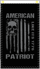 American Patriot Like It's 1776 3'X5' Flag ROUGH TEX® 100D Blackout USA
