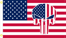 American Punisher 4'x6' Flag ROUGH TEX® 100D