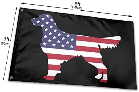 American Retriever 3'X5' Flag ROUGH TEX® 100D