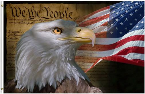 American Strong 4'x6' Flag ROUGH TEX® 100D