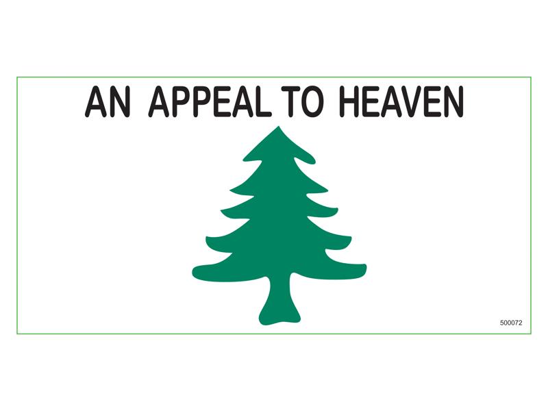 An Appeal To Heaven Bumper Sticker Made in USA