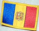 Andorra Embroidered Patch