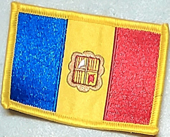 Andorra Embroidered Patch