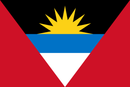 Antigua and Barbuda 3'X5' Embroidered Flag ROUGH TEX® 300D Nylon