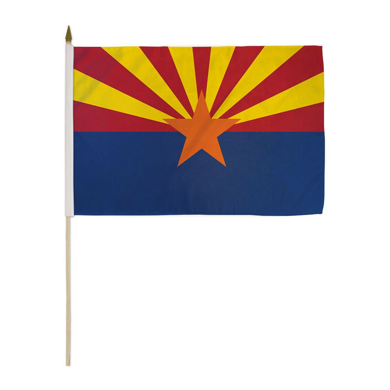 Arizona Stick Flags - 12''x18'' Rough Tex ®68D