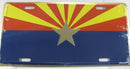 Arizona Embossed License Plate