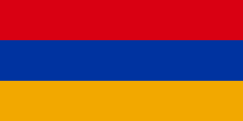 Armenia 12"x18" Car Flag Flag ROUGH TEX® Double Sided