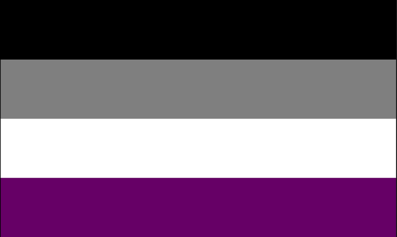 Asexual 3'X5' Nylon Flag ROUGH TEX® 68D