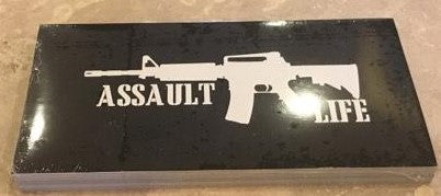 2nd Amendment Assault Life Bumper Sticker