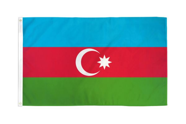 Azerbaijan 3'X5' Country Flag ROUGH TEX® 68D Nylon