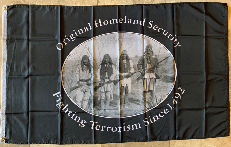 ORIGINAL HOMELAND SECURITY FLAG 3'X5' Flag- Rough Tex 100D