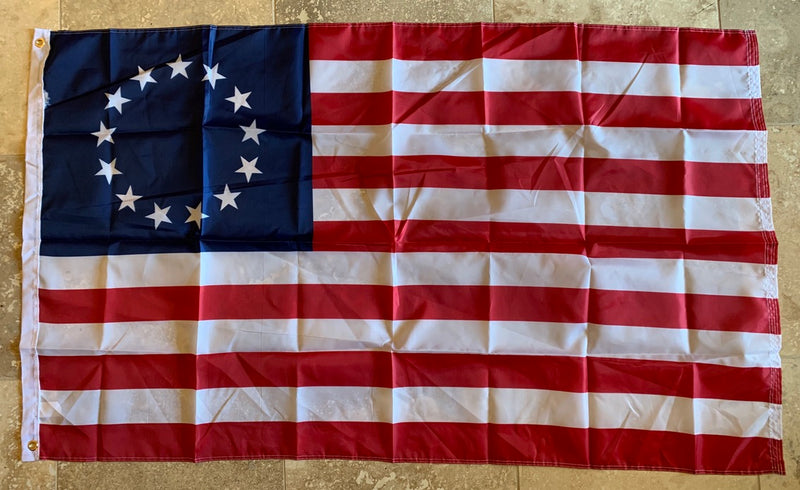 Betsy Ross Flag 3'x5' 100D Flag Rough Tex ®