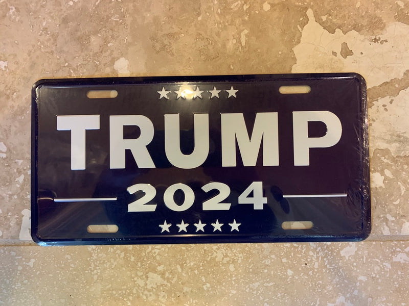 Trump 2024 License Plate