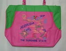 KEY WEST CONCH REPUBLIC BEACH BAGS (CHOICE OF KEY WEST BIKINI & PALM, TROPICAL DRINK FIESTA & SEA SHELLS, BLACK PIRATE, CONCH REPUBLIC FLAG BAG & FLORIDA)