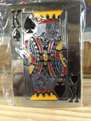 KING OF SPADES BELT BUCKLE