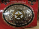 TEXAS RANGERS BELT BUCKLE OVAL