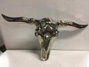 LONGHORN STEER SKULL BELT BUCKLE