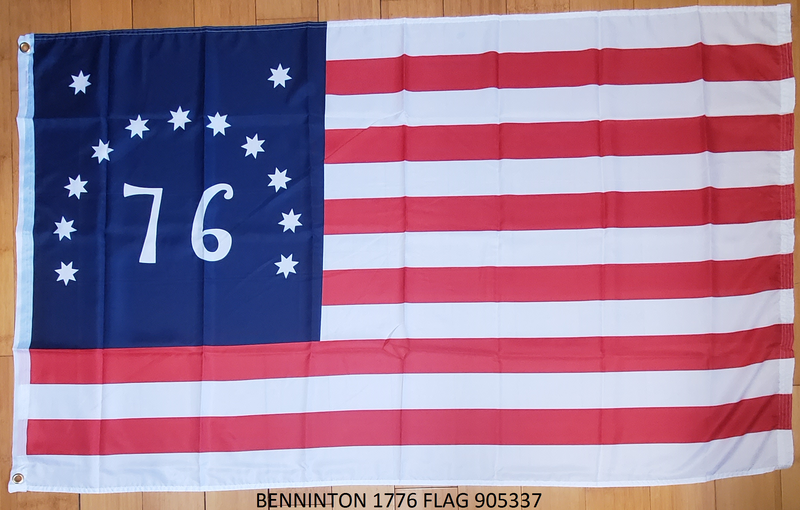 Bennington 76 3'x5' 100D American Revolution Flag Rough Tex ®