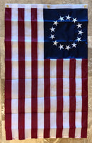 Betsy Ross Flag 3x5 Feet 300D Sewn & Embroidered Premium Nylon 3 Brass Grommets