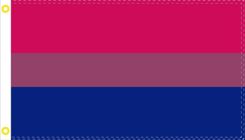 Bisexual Pride 3'x5' 100D Flag Rough Tex ®