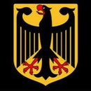 Deutschland Blackout Heritage Flag State Eagle Official Government 12"x18"