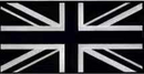 BLACKOUT UNITED KINGDOM UK BLACK 3’X5’ 68D NYLON FLAG ENGLAND Mourning Banner Queen Elizabeth