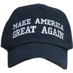 NAVY BLUE MAKE AMERICA GREAT AGAIN CAPS MAGA HATS