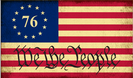 Betsy Ross we The People 76 Vintage 3'X5' Flag ROUGH TEX® 100D