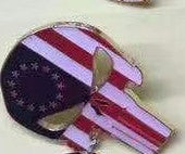 Betsy Ross Punisher Lapel Pin