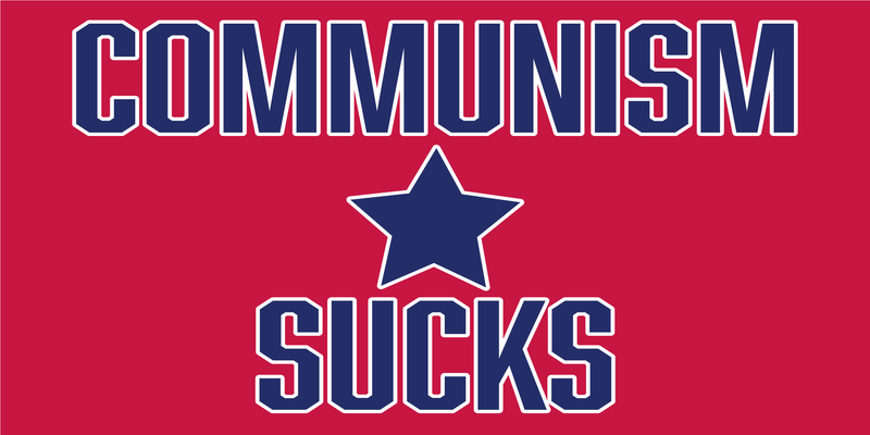 Communism Sucks Official Bumper Sticker Made In USA