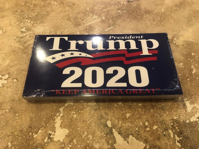 PRESIDENT TRUMP 2020 KEEP AMERICA GREAT BUMPER STICKERS MADE IN USA PACK OF 50