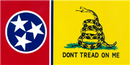 Gadsden Bumper Sticker - Tennessee
