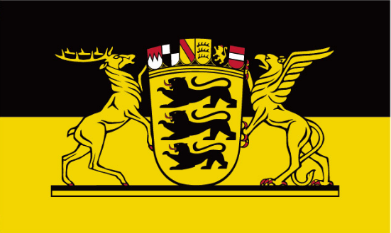 Baden-Württemberg State 3'X5' Flag Rough Tex® 100D