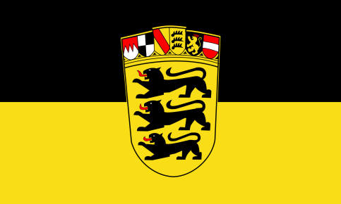 Baden Württemberg 2'x3' Flag ROUGH TEX® 100D