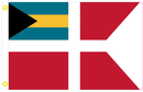 Bahama Civil Jack 12"x18" Flag ROUGH TEX® 100D With Grommets