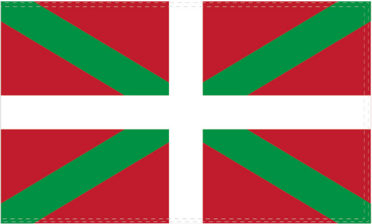 Basque Country 12"x18" Flag ROUGH TEX® 100D With Grommets