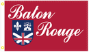 Baton Rouge 3'X5' Flag Rough Tex® 100D