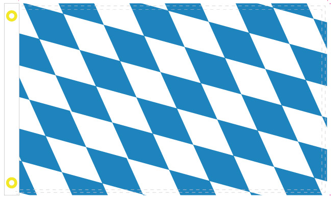 Bavaria 4'x6' Flag Rough Tex® 100D