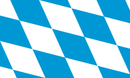Bavaria 12"x18" Double Sided Flag ROUGH TEX® 100D With Grommets