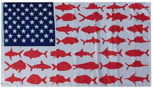 USA Beach Life 3'X5' Flag ROUGH TEX® 100D