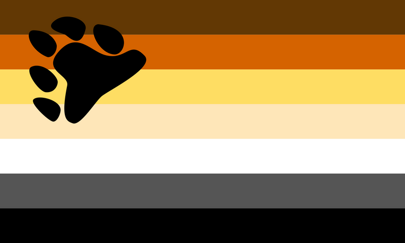Bear Pride 2'x3' Nylon Flag ROUGH TEX® 68D