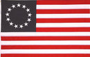 Betsy Ross Flag 3x5ft Nylon 210D embroidered 100% Rough Tex ®