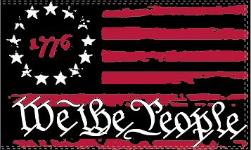 Betsy Ross 1776 We The People Red 3'X5' Flag Rough Tex® 100D