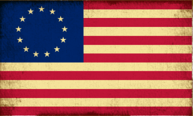 Betsy Ross Vintage 3'X5' Flag ROUGH TEX® 100D