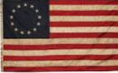 Betsy Ross 3'x5' Embroidered Flag ROUGH TEX® 420D Oxford Nylon