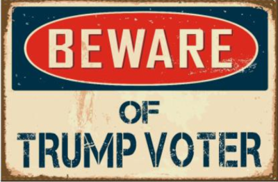 Beware of Trump Voter 3'X5' Double Sided Flag ROUGH TEX® 100D