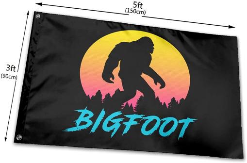 Bigfoot Habitat 3'X5' Flag ROUGH TEX® 100D Big Foot