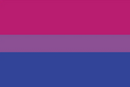 Bisexual Pride 4"x6" Desk Stick Flag Rough Tex® 68D