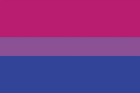 Bisexual Pride 4"x6" Desk Stick Flag Rough Tex® 68D